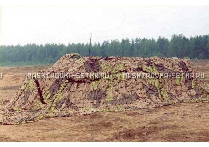 Маскировочный комплект сеть МКТ-4П Поле 12х18 м – купить по цене 128500 руб. в интернет-магазине в городе Кемерово картинка 1