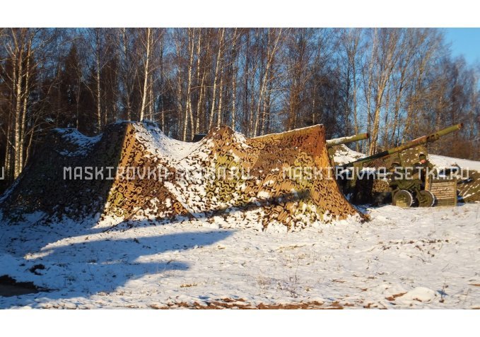 Маскировочная сеть МКТ-2П Поле 2х6 м – купить по цене 3500 руб. в интернет-магазине в городе Кемерово картинка 6