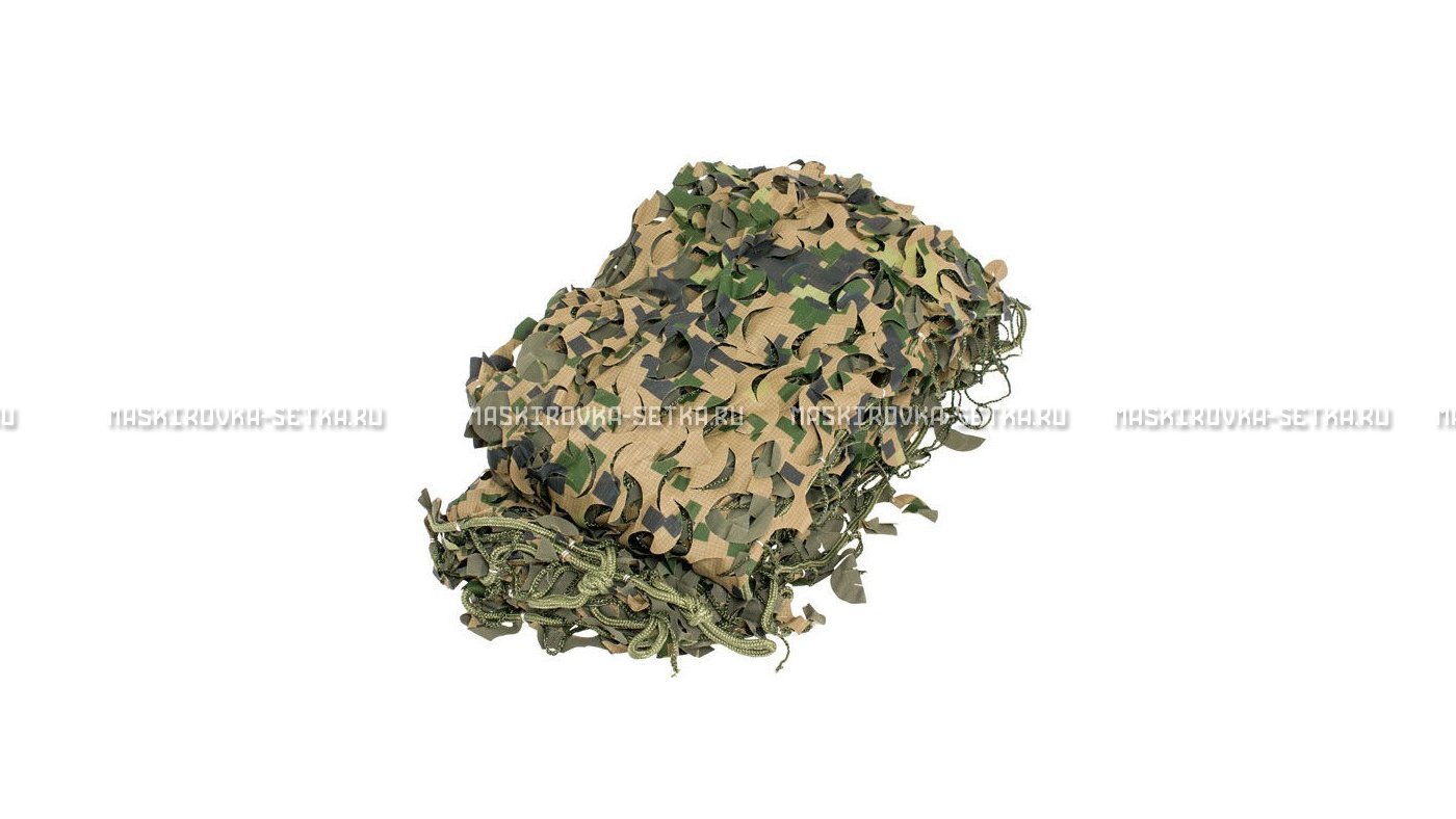Массеть Camosystems Пейзаж-Профи Лес 3D 1,8х6 м  – купить по цене 7700 руб. в интернет-магазине в городе Кемерово картинка 6