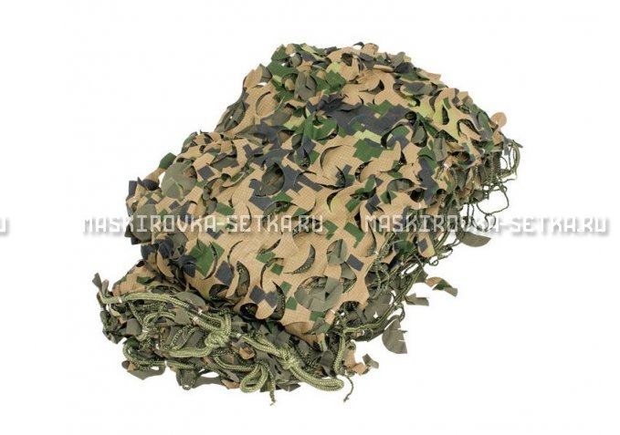 Массеть Camosystems Пейзаж-Профи Лес 3D 1,8х6 м  – купить по цене 7700 руб. в интернет-магазине в городе Кемерово картинка 1