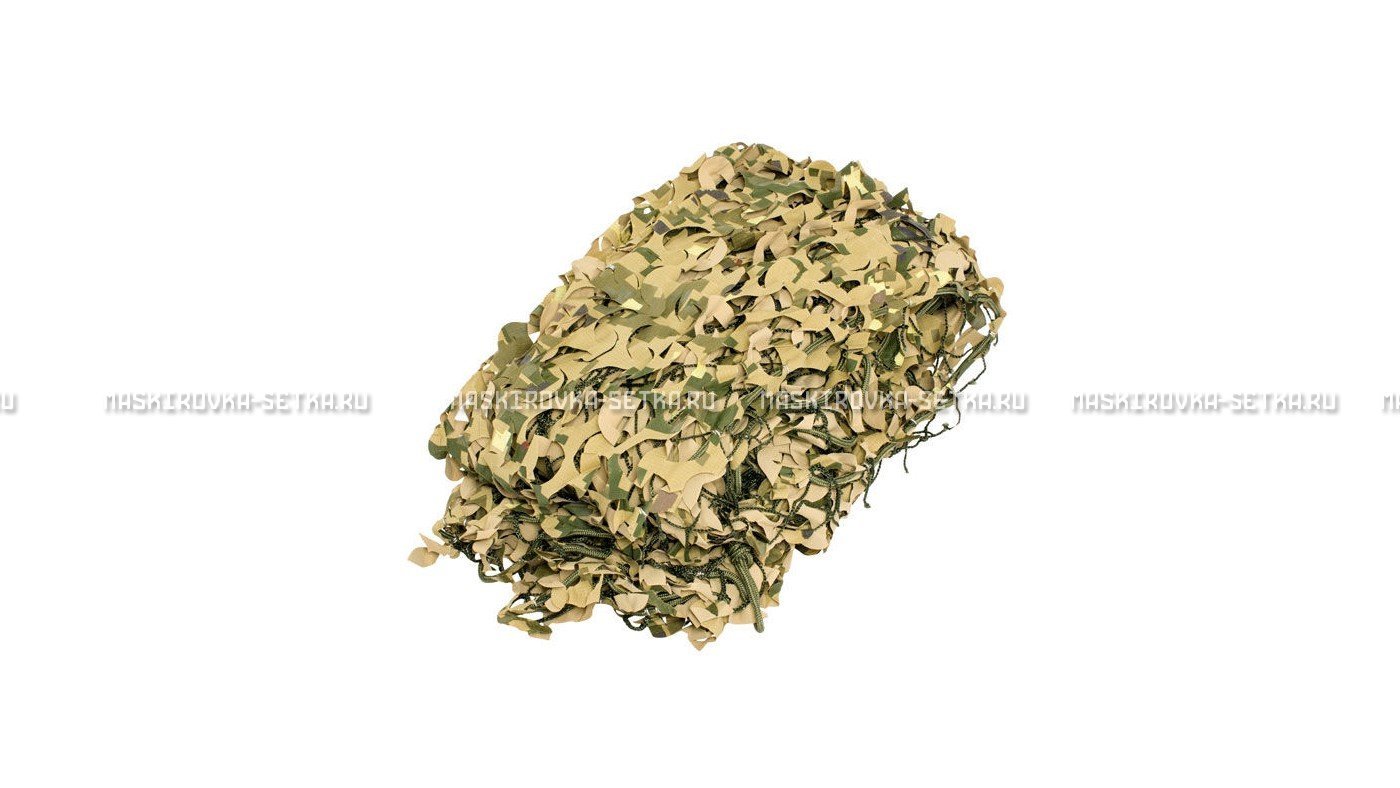 Массеть Camosystems Пейзаж-Профи Милитари 3D 1,8х3 м  – купить по цене 3850 руб. в интернет-магазине в городе Кемерово картинка 6