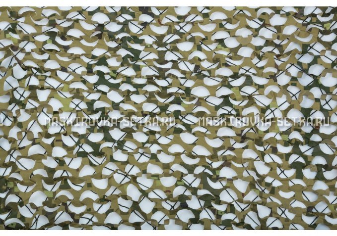 Массеть Camosystems Пейзаж-Профи Милитари 3D 1,8х3 м  – купить по цене 3850 руб. в интернет-магазине в городе Кемерово картинка 2
