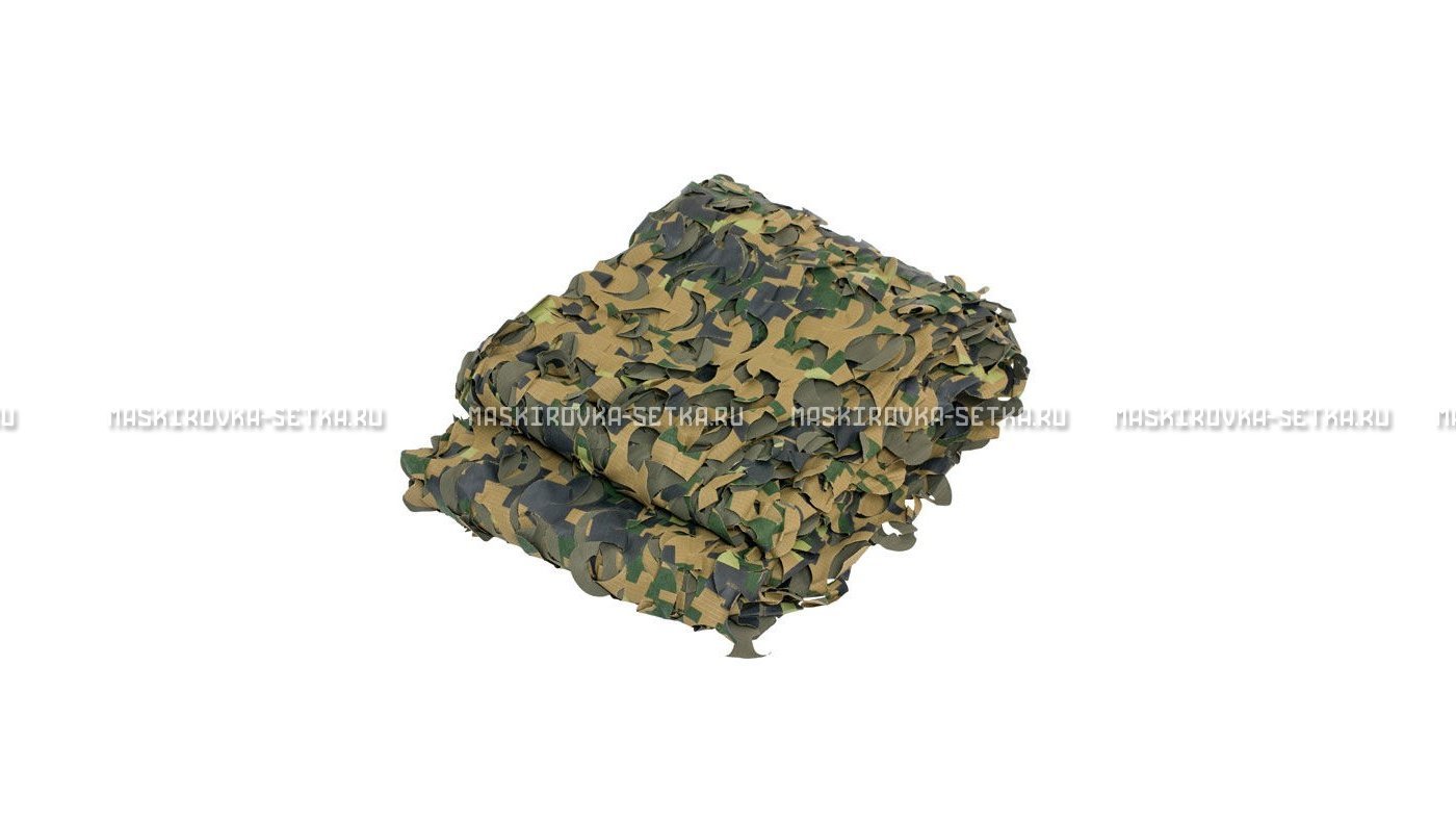 Сетка Camosystems Пейзаж Лес 3D 2,2х3 м  – купить по цене 3100 руб. в интернет-магазине в городе Кемерово картинка 6