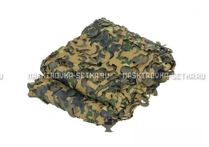 Сетка Camosystems Пейзаж Лес 3D 2,2х3 м  – купить по цене 3100 руб. в интернет-магазине в городе Кемерово картинка 1