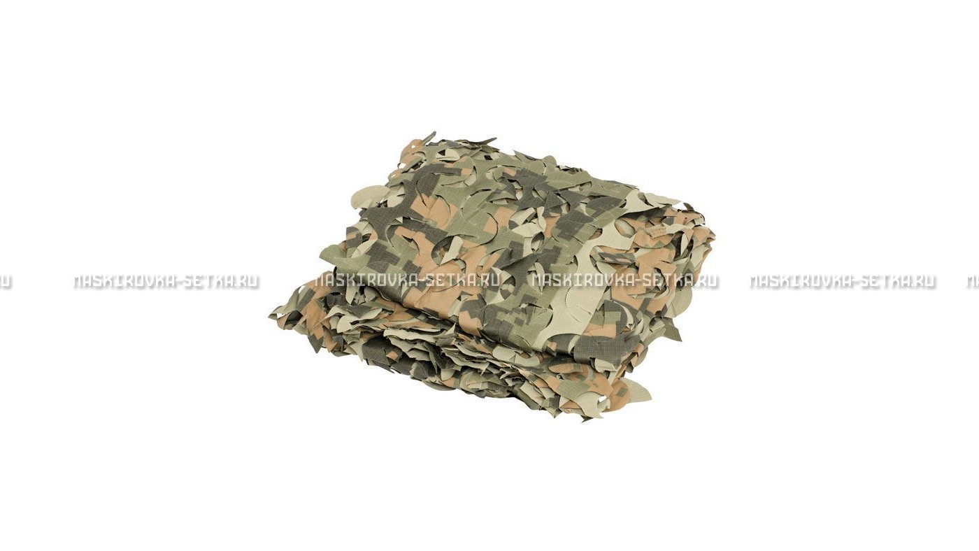 Сетка Camosystems Пейзаж Полынь 3D 2,4х3 м  – купить по цене 3100 руб. в интернет-магазине в городе Кемерово картинка 6