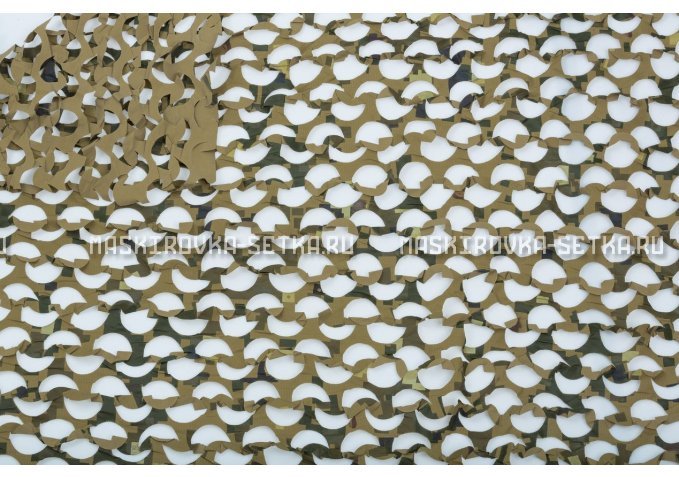 Сетка Camosystems Пейзаж Милитари 3D 2,4х6 м  – купить по цене 6200 руб. в интернет-магазине в городе Кемерово картинка 2