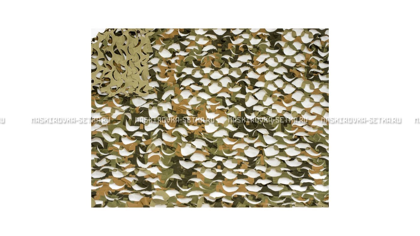 Сетка Camosystems Пейзаж Полынь 3D 2,4х3 м  – купить по цене 3100 руб. в интернет-магазине в городе Кемерово картинка 7