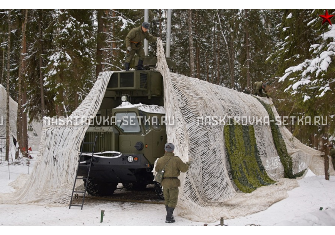 Маскировочный комплект МКТ-2С Снег 9х12 м без АП – купить по цене 29500 руб. в интернет-магазине в городе Кемерово картинка 8