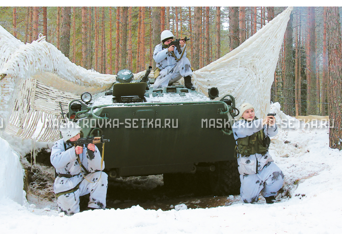 Маскировочный комплект МКТ-2С Снег 9х12 м без АП – купить по цене 29500 руб. в интернет-магазине в городе Кемерово картинка 6